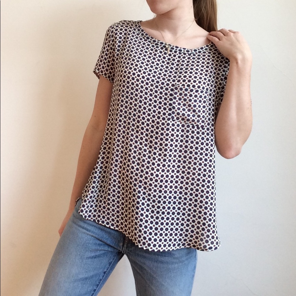 Printed Chiffon Shirt